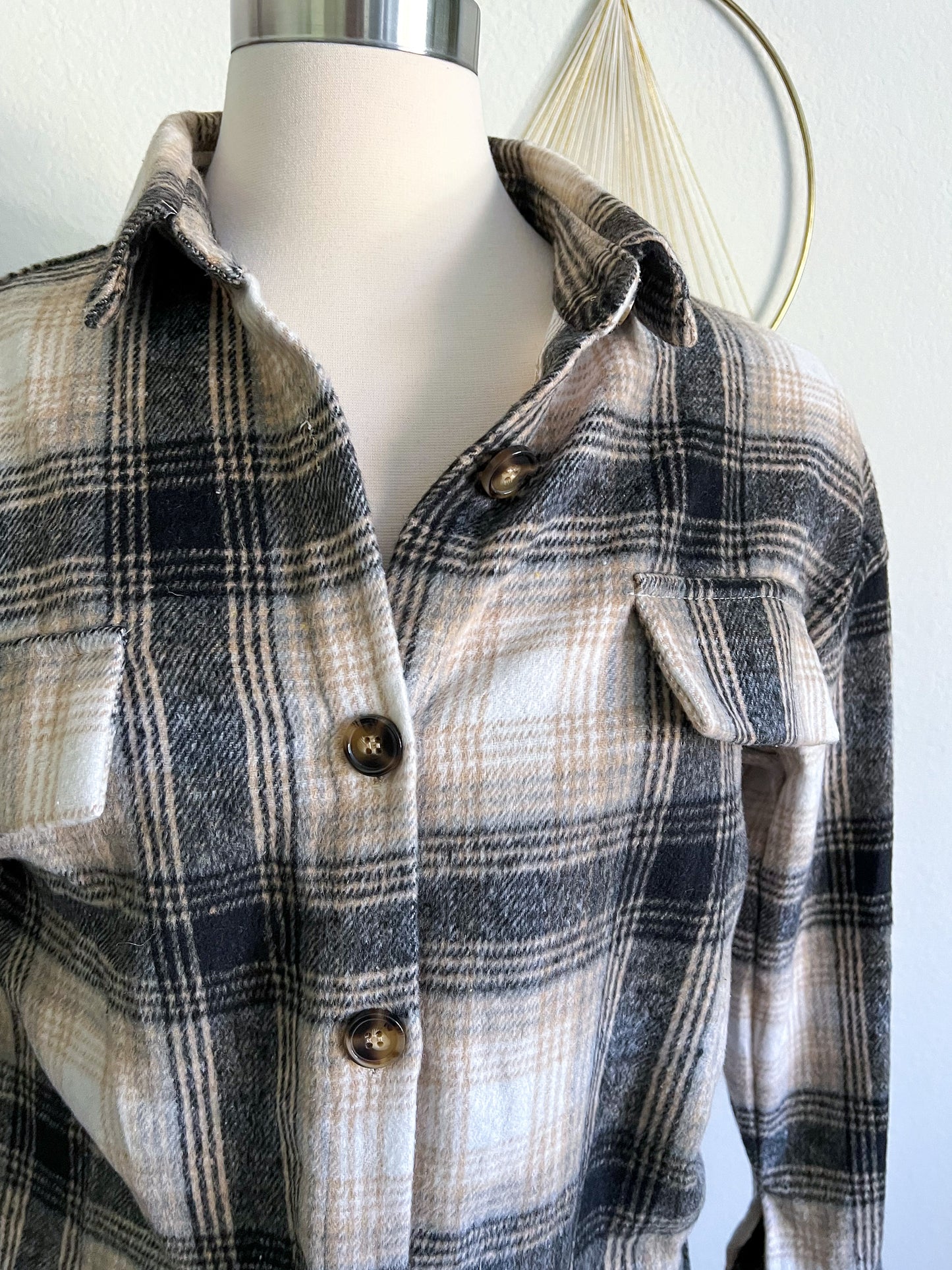 Courtni Plaid Button Up