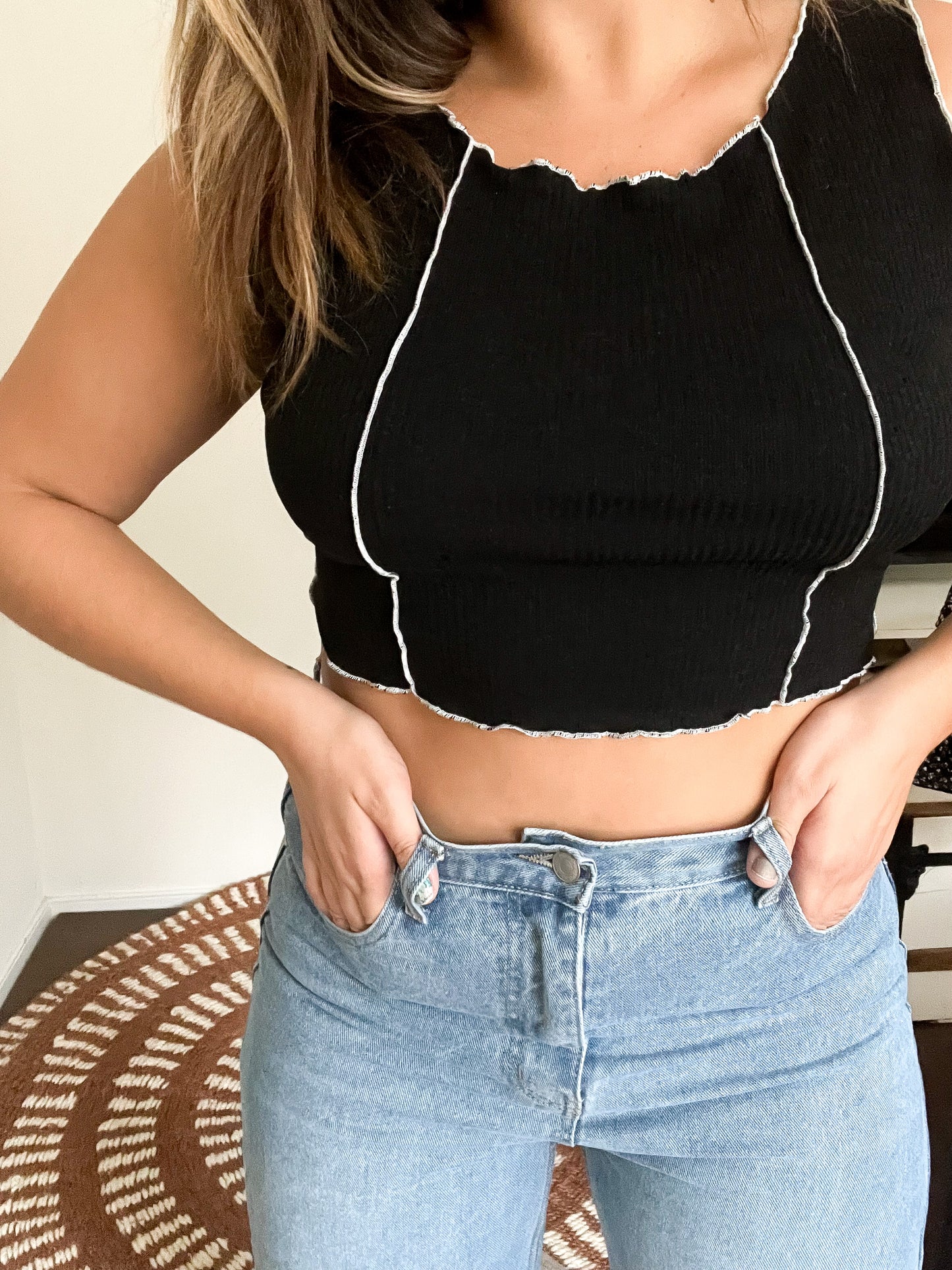 Olivia Cropped Tank