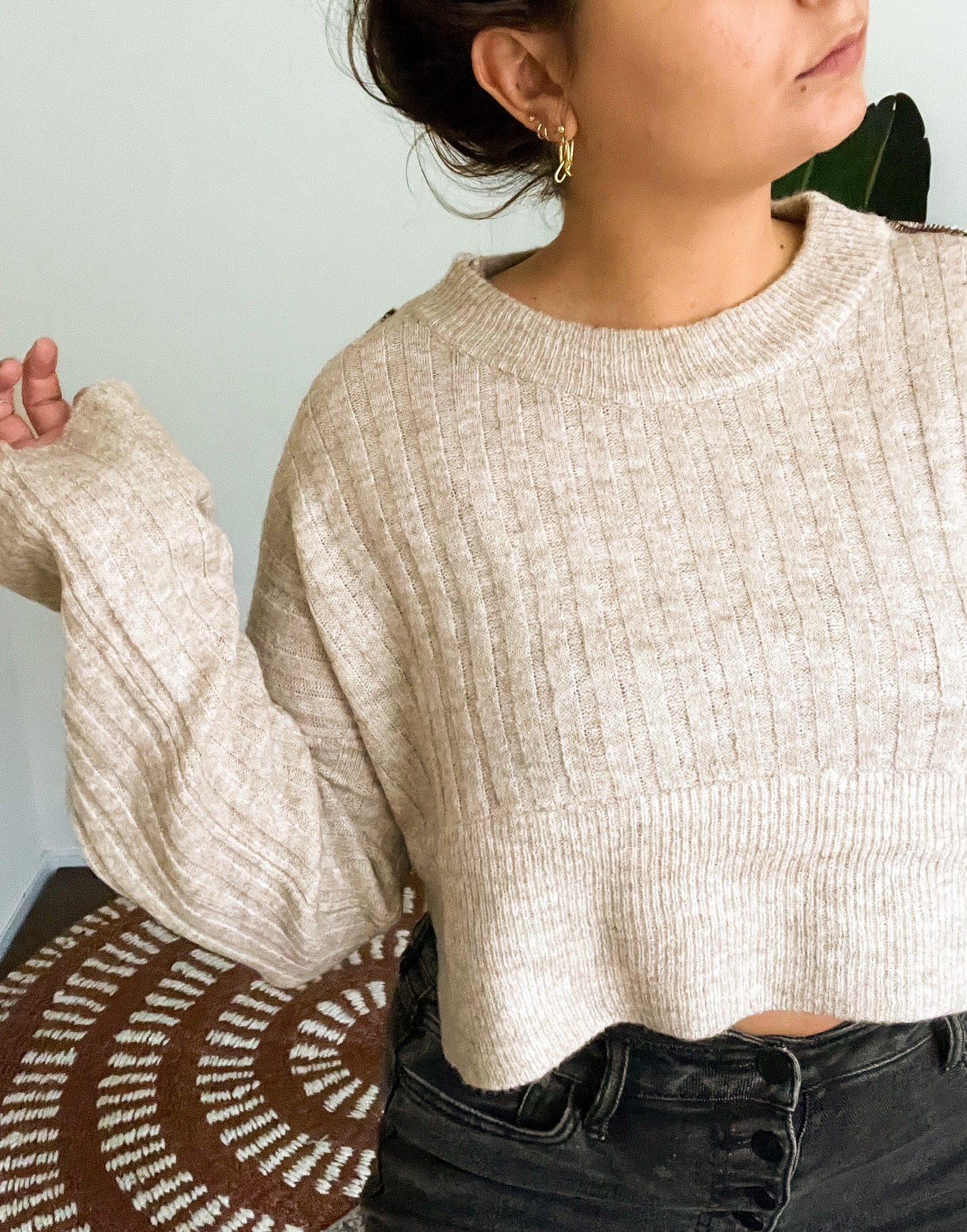 Kayla Cropped Sweater